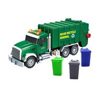 Genérico Toy Tow, Truck Logging, Heavy-Duty Build Functional Winch Friction Powered Three Bins Realistic Design Sound Effects, Truck Toy for Birthday, Thanksgiving, Christmas