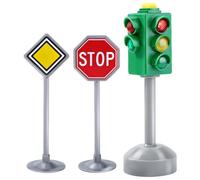 Genérico Toy Traffic Lights - 12.5x4cm Semáforo Educativo Infantil | Juguete Semáforo LED - Función Parpadeo Voz - Material ABS - Educación Vial Preescolar | Simulación Escena Juego