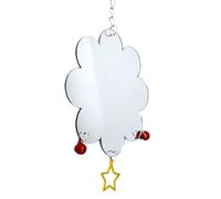 Genérico Toys for Chickens - Interactive Parrot Toy | Interactive Small Cockatoo Toys in Flower Shape, Hangings Bird Toy Coop Accessories for Pet Birds