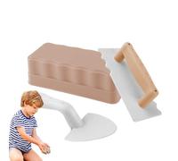 Genérico Toys Sandy - Trae la Playa para ser Juguetes de Playa Reutilizables | Juguetes de Seguridad para Les en la Playa | Modelo de Ladrillo para Vacaciones de Verano, Jugar en