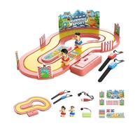 Genérico Track Racing Motion Toys - 54.6cm Motion Sensing Game | ABS 2-Player Interactive Family Activities Track with Wireless Wristbands, Competitive Simulation Racing Toy For Kids Youth Birthday