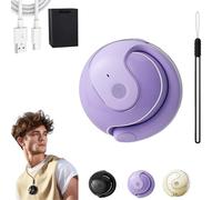 Genérico Traductor De Idiomas Profesional Hy-T26, Audifonos Traductores De Idiomas, Cascos Traductores De Simultaneos IA, Dispositivo Traductor Bluetooth InaláMbrico PortáTil En Tiempo Real (Purple)
