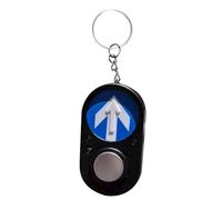 Genérico Traffic Lights Key Ring - Button Key Chain Flasher With LED Light | Novelty Flashing Pedestrian Button Keyring | For Hiking, Night Work, Kids, Boys, Girls, Friends, Family, Outdoor, Purse