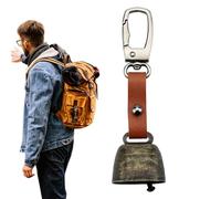 Genérico Trail Guard - Bear Alarm for Wilderness Trips | Loud Safety Horn Mini with High Jingle Sound Output & Clip On Keychain Alert Features for Hiking Camping Trekking Mountain Climbing Survival