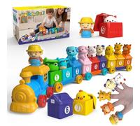 Genérico Train Set - Interactive Learning Color Matching Counting Sorting Toy | Educational Preschool Stem Track Train Play Set for Kids, Home, Bedroom, Daycare, Travel or Party Favors