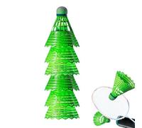Genérico Training Badminton Ball, LED Glow Shuttlecock, 6.8cm/2.68 Inch 2.7cm/1.06 Inches Windproof Light-Up, 6 Pieces, Night Play for Kids Adults Beginners, Backyard Party Tournament Court