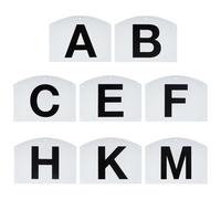 Genérico Training Dressage Markers - 8 Pieces Sturdy Dressage Markers Letter Marks,Complete Set Dressages Marker Equipped with Dressages Letters Equipment