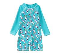 Genérico Traje Baño Bebé Niño Manga Larga Rashguard Impreso Tiburón 3 24 Meses Playa Piscina Verano Protección Solar Traje Baño Bebé Niño (Multicolour, 12-18 Months)