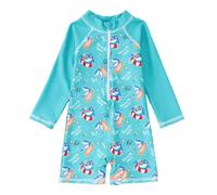 Genérico Traje Baño Bebé Niño Manga Larga Rashguard Impreso Tiburón 3 24 Meses Playa Piscina Verano Protección Solar Traje Baño Bebé Niño (Rojo) 3-6 Months)