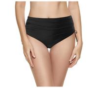 Genérico Traje de baño Mujer Cintura Alta Estilo básico Total Tankini Braguitas (Black, XL)
