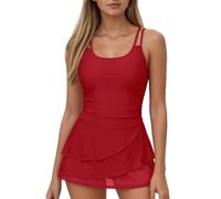 Genérico Traje De Baño Mujer Reductor Push Up - Bañadores Mujer Reductores Tallas Grande con Relleno Swimsuits Moldeador Bañador Sexy Monokini Deportivo Trajes De Baño Entero Fato Banho Mulher