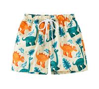 Genérico Traje de baño, Pantalones Cortos, bañadores para niños de 2 a 8 años, bañador de Dibujos Animados para bebés, bañador para Playa, bañador para niños pequeños (White, 2-3 Years)