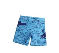Genérico Traje de baño para niños,con Cintura Ajustable con Forrado e Cordón Shorts Playa Bañador Niños Pantalones Cortos compresión Forro Mesh Adolescentes 4-12 años