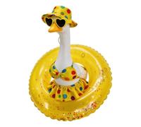 Genérico Traje Verano Ganso Porche,Disfraz Tropical Hawaiano Bañador Ropa De Pato - Conjunto De Ganso Bikini De Verano,Jardín, Porche, Patio, Terraza, Balcón, Césped, Decoración Exterior, Y Escuela