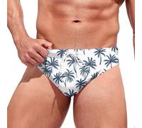 Genérico Trajes De Baño para Hombres - Moda para Hombre Ocio Hawaii Y Cómodo Natación Aguas Termales con Bañador Triangular Troncos