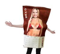 Genérico Trajes De Relleno Para Adultos, Disfraces De Halloween Arte Pintura Famosa, Ropa De Pintura Famosa Portátil, Trajes De Fiesta De Halloween Divertidos, Ropa De Relleno