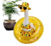 Genérico Trajes Hawaianos De Ganso De Porche - Bonito Bañador Hawaiano De Pato | Ropa Y Disfraz Para Estatua Ganso,Decoración Exterior para Porche Jardín Terraza Patio Balcón Primavera