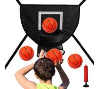Generico Trampoline Basketball Hoop - PVC Pearl Cotton 49 x 36 cm | Reusable Ball Hoop For Trampoline | Adjustable Outdoor Rebounder Frame Soft Safe Training For Kids Playground Family Fun Fitness