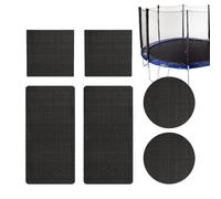 Genérico Trampoline Patch Repair Kit - 16x20x1 Holes Repairing Tape, 3 Shapes Self Adhesive Trampoline Mat Tapes Repair Kit For Tears Or Holes, Mats Indoor Tear Room