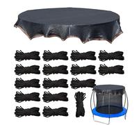 Genérico Trampoline Shade Cloth | UV Protection Net with Cord Mesh Tarp Outdoor Sports Accessories For Lawn Garden Playground Patio Backyard Straight Pole