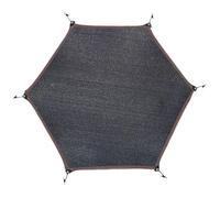 Genérico Trampoline Shade Cover - Outdoor Mesh Top Rain for Dust Barrier | Protective Net Tarp with Jumping Area, Backyard Playground School Park Garden for Community Use Safety Sun Shelter