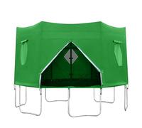 Genérico Trampoline Sunshade Tent - Oxford Cloth Coated with Silver | Windproof Sunproof Rainproof For Outdoor Tent Awning Protective Cover Only