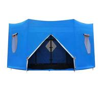 Generico Trampoline Tent Shade Cover - Silver Coated Oxford Cloth for 8 Pole 10FT 12FT 14FT - Water Resistant Canopy for Outdoor Round Trampoline - UV Sun Shelter