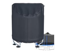 Genérico Trampoline Winter Cover | 62In Heavy Duty Folding Protective Oxford Cloth Outdoor Trampoline Canopy Windproof Waterproof | Rain Sun Snow Jumping Bed Maintenance Care
