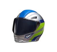 Genérico Transform Helmet Action Figure - Cool Motorcycle Rider Mini Collectible Doll Toy, Small Poseable Character Figurine for Display Play Desktop Shelf Decoration for Kids Teens Adults