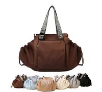 Genérico Transformable Cradle Bag Travel Storage, Versatile Large Capability Travel Bag, Storage Duffel (Brown)
