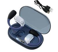 Genérico Translating Earbuds - Language Translating Earbuds | Real-Time Translation Earbuds | 144 Languages Translating Wireless Open-Ear Earbuds | Noise Reduction Tablets Laptops Earphones