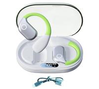 Genérico Translating Earbuds - Language Translating Earbuds | Real-Time Translation Earbuds | 144 Languages Translating Wireless Open-Ear Earbuds | Noise Reduction Tablets Laptops Earphones