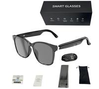 Genérico Translating Glasses, Hy-C8 Ai Wireless Bluetooth Translation Glasses, Smart 144 Language Real-Time Translator, Ai Translation Smart Glasses With Mic & Speakers (Black)