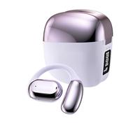 Genérico Translation Earbuds, Wireless Translator Earpiece, Compact Size AI Powered Earphone with 144 Supported Languages, Translating Ear Buds for Communication & Learning, Black, Beige, Purple
