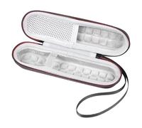 Genérico Translation Pen Box - Oxford Cloth EVA 18x5x4.5cm 100g | Portable Pen Scanner Holder with Hand Strap | Durable Carrying Case and Pencil Organizer For Translator Pens Cables