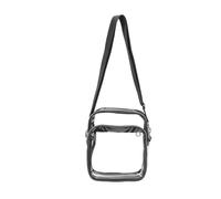 Genérico Transparent Clear Purse- Clear Sling Bag Tote | Lightweight See Through Handbag | Stadium Compliant Travel Bag For Women & Men | For Beach Festival Concert Gym School Sports Vacation Daily