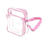Genérico Transparent Clear Purse- Clear Sling Bag Tote | Lightweight See Through Handbag | Stadium Compliant Travel Bag For Women & Men | For Beach Festival Concert Gym School Sports Vacation Daily