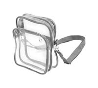 Genérico Transparent Clear Purse- Clear Sling Bag Tote | Lightweight See Through Handbag | Stadium Compliant Travel Bag For Women & Men | For Beach Festival Concert Gym School Sports Vacation Daily