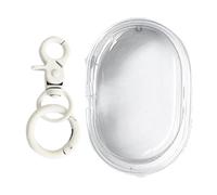 Genérico Transparent Pvc Figurine Display Bag - 3d Transparent Doll Bag | Clear Pouch Keychain | Portable Doll Storage Carrying Bags | Practical Dolls Protection BagDoll Display Bags for Small Items