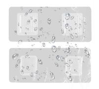 Genérico Transparent Wall Hooks - PVC, Double Sided Adhesive Kitchen Hooks