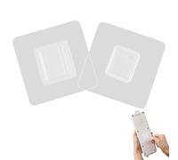 Genérico Transparent Wall Hooks - PVC, Double Sided Adhesive Kitchen Hooks