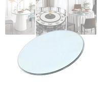 Genérico Transparente Tablero de Mesa Redondo, Tablero de Vidrio Templado Da 40cm-70cm, Tabletop De Repuesto para Mesa De Comedor/Jardín/Patio(70cm/27.6")