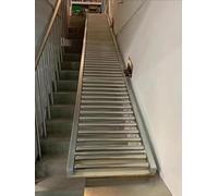 Genérico Transportador de Rodillos de 50 cm de Ancho - Banda transportadora Industrial de Alta Resistencia de 2,7 m para Camiones, remolques, Tiendas, almacenes y construcción - Solución Duradera par