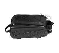 Genérico trasera impermeable para bicicleta - Alforja rígida de 37x16x19 cm y 8,6 l, diseño de 450 g con compartimiento espacioso para artículos esenciales para montar y equipo de viaje | Adecuad