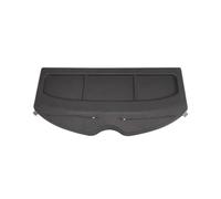 Genérico Trasero Trunk Estante Paquetes para Nissan para Tiida 2005-2024 Bandeja Trasera Cubierta Carga Separador Maletero Tablero Almacenamiento Deflector(11-24 Black)