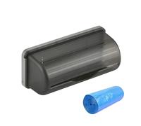 Genérico Trash Bag Holder - Under Sink Waste Liners, Compact Roll Distributor with Space Saving Vertical Mount, Sleek Modern Refillable Box, Ideal for Workplace Cubicles and Bedroom Corners