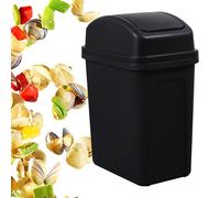 Genérico Trash Can - Plástico Bin Waste Bin | Swing Bin For Home Garden Kitchen | Basura Can Dustbin Simple Style Rubbish Basket Bin for Kitchen and Kitchen Accessories Recicing Top Bin