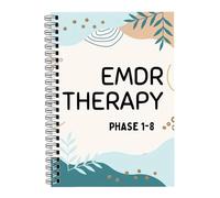 Genérico Trauma Book, Trauma Journal, Mental Health Notebook with 8-Stage Recovery Framework for Emotional Wellness, Students, Teens, Adults, Teachers, Individuals, Volunteers, Home, School