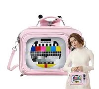 Genérico Travel Backpack, TV Shapes Shoulder Bags for Anime Display - Large Capacity Schsool Daypack, Musltifunctional Back Pack for Outdoor Commute, Daily Use