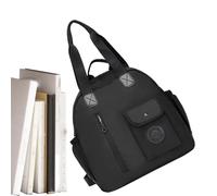 Genérico Travel Backpack - Waterproof Fitness Bookbag Organizer, Lightweight Multipurpose Casual Backpack for Travel, Storage Bag for Books Cosmetics Phones Male Female Practical Functional Accessory